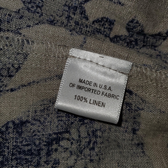 NWT Flax Blue Floral Dreamy Top Size Large - Picture 10 of 11